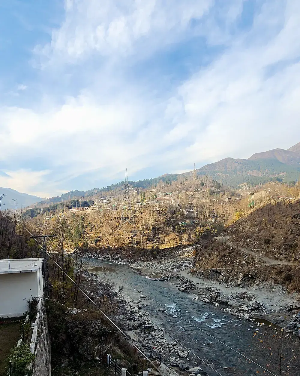 The Panjkora river valley at Dir