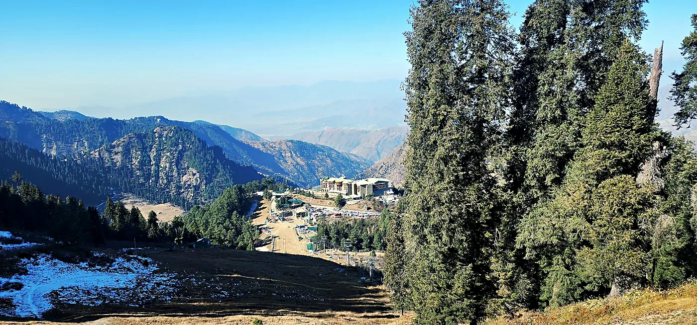 The view down the Swat valley from Malam Jabba